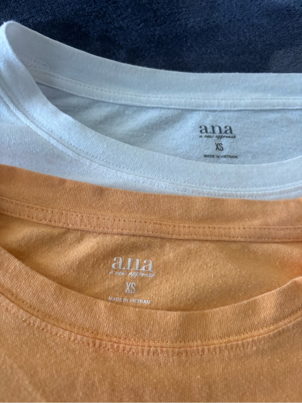 Women's Sleeveless Tank Top - Orange and White